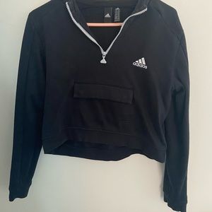 Adidas Cropped Hoodie